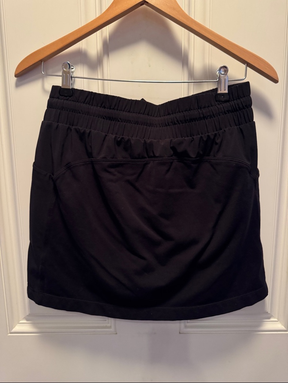 Athleta Black Drawstring Skort - Picture 2 of 5